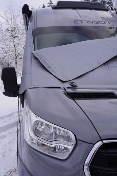 Exterior insulated screen cover Ford