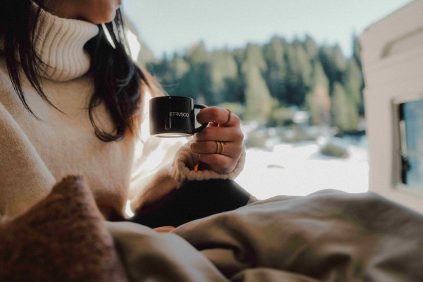 Doppelwandige Espressotasse - Edelstahl